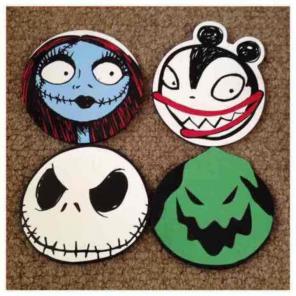 Disney NBC Drink Coasters Set
