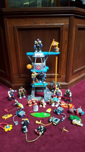 RESCUE HERO FISHER PRICE LARGE LOT