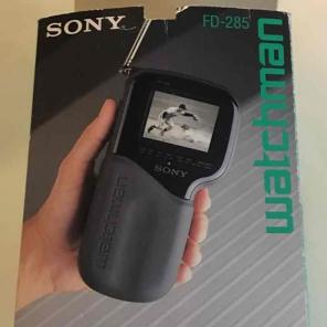 Vintage Sony Watchman TV