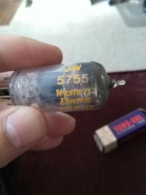 Western Electric 5755 Radio Tube As-Is