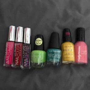7 Set of New and Used polishes