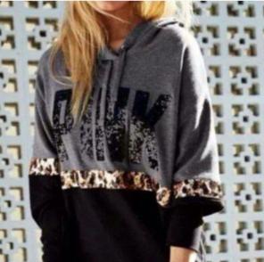 Victoria's Secret Pink Leopard Sequin