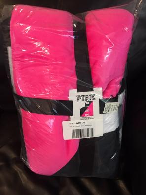 Victoria's Secret Pink Sherpa Blanket