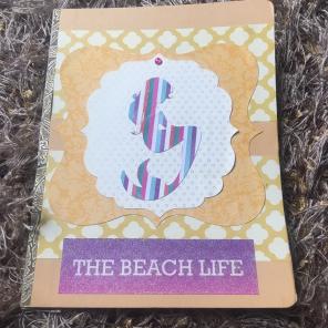 Mermaid The Beach Life Journal Notebook