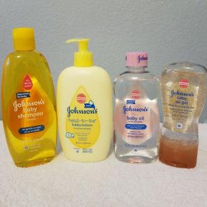 4 - Johnson's Baby Shampoo Lotion Oil