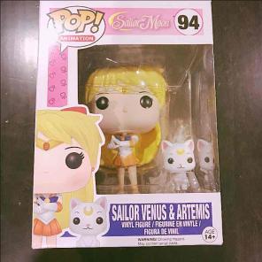 POP! Sailor Venus and Artemis