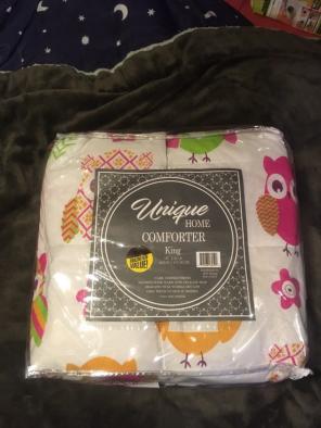 New. King Size Comforter.
