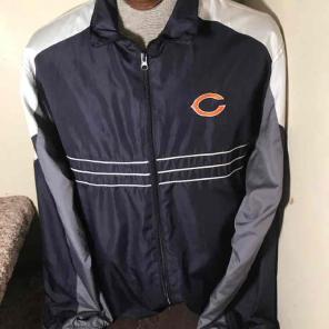 FREESHIP REEBOK BEARS WINDBREAKER EXC++