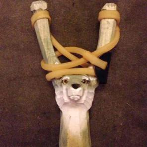 Wolf slingshot