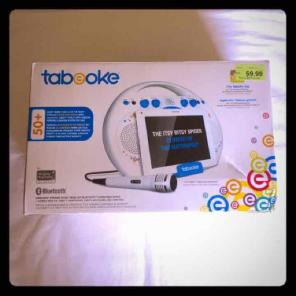 NIB Tabeoke karaoke singing machine