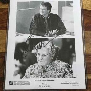 8x10 AUTOGRAPH PHOTO OF ROBIN WILLIAMS