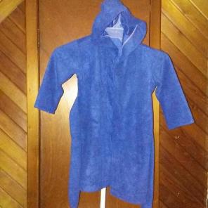 Navy blue robe