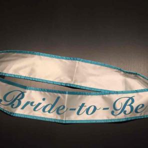 Bride-to-Be Sash