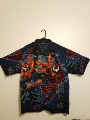 Spiderman Carnage Marvel Mens shirt