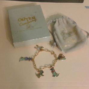 Vintage Disney Toddler Charm Bracelet