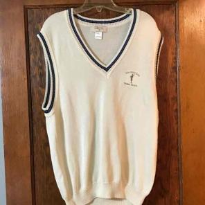 Pebble beach Spanish bay sweater vest