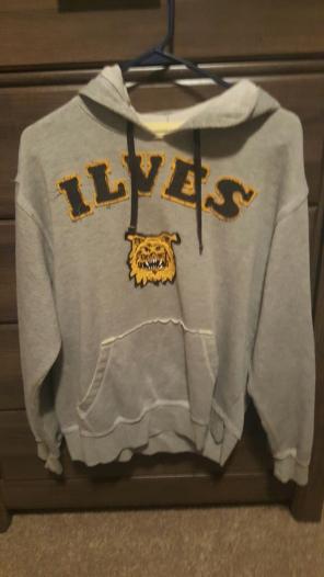 Ilves CCM hockey sweatshirt.
