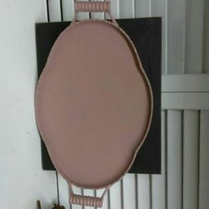 Metal Vintage Painted Tray