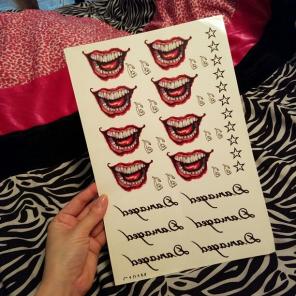 Suicide Squad Joker Tattoos NEW