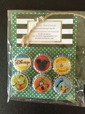 Mickey Mouse & Friends Bottle Cap Magnet