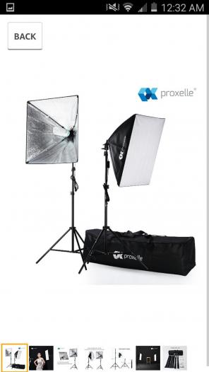 Photography Softbox lighting kit
