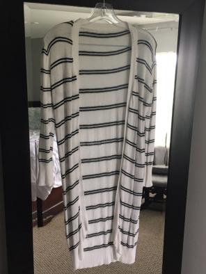 Striped Cover Up