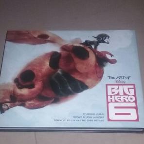 BIG HERO 6 BOOK: THE ART OF, SIGNED BY 3