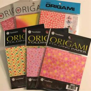 Origami set of 6 packs