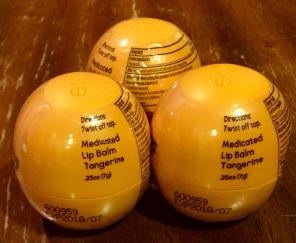 3 EOS Tangerine Lip Balm