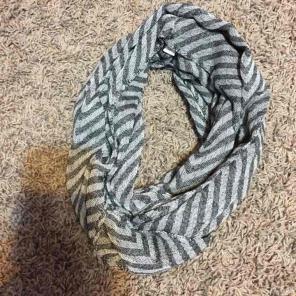 Zebra infinity scarf.