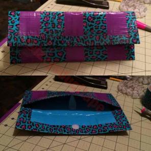 Duct Tape Pencil Pouch/ Makeup Pouch
