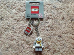 LEGO Space SpongeBob Keychain - NEW