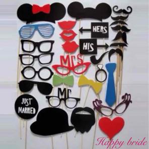 Brand new Wedding Photo Booth Props