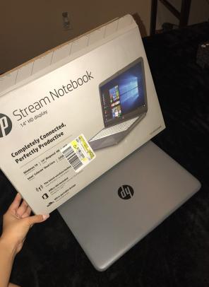 HP Stream Notebook 14” HD Display