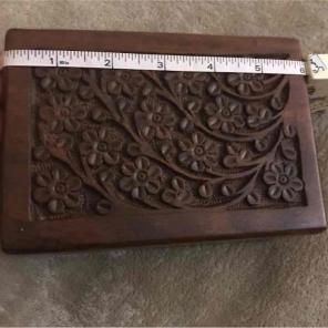 New Handcrafted Box 6"X 4"X 3"