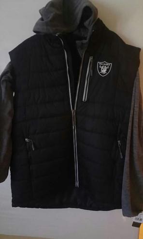 Raiders vest and fleece combo 2XL