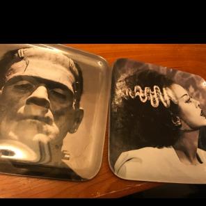 Frankenstein And Bride Coasters