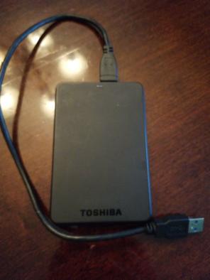 Toshiba 320gb External Hard Drive