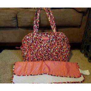 Vera Bradley Pixie Confetti Diaper Bag