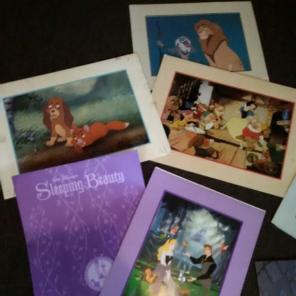 Disney lithographs