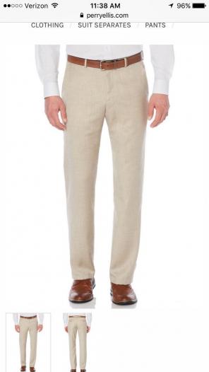 Brand New Beige Dress Pants FREE SHIP