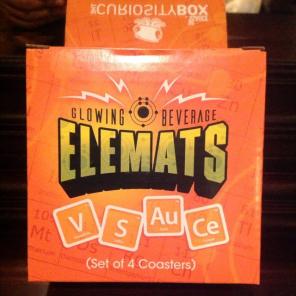 VSauce: Glowing Beverage Elemats/Coaster
