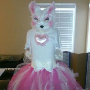 Mangle cosplay with mask