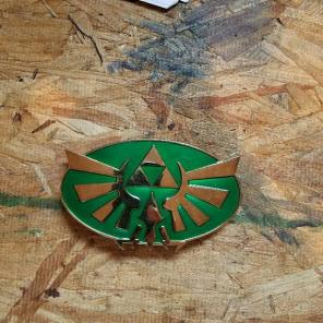 Authentic Zelda belt buckle