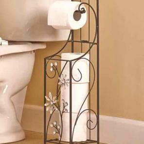 Jeweled Toilet Tissue Paper Holder