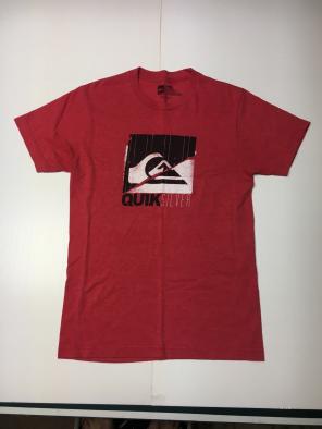 Quicksilver T Shirt Red Small