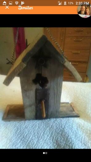 Wooden Bird House