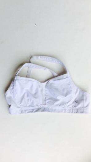 Lululemon Ta Ta Tamer Bra white 34DD