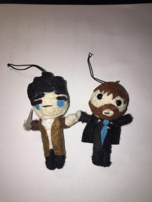Castiel And Crowley Voodoo Dolls