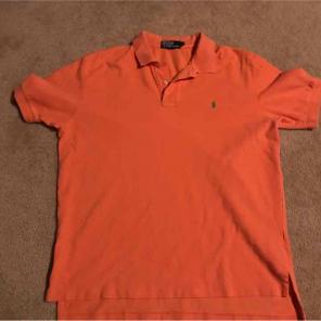 Salmon large Ralph Lauren polo